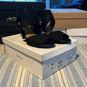 Style & Co Black Heels